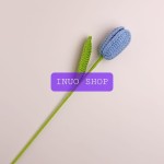 Tulipán de crochet hecho a mano
